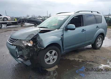 2007 Mitsubishi Outlander Ls z USA, uszkodzony, nr VIN JA4MT31X37U012596